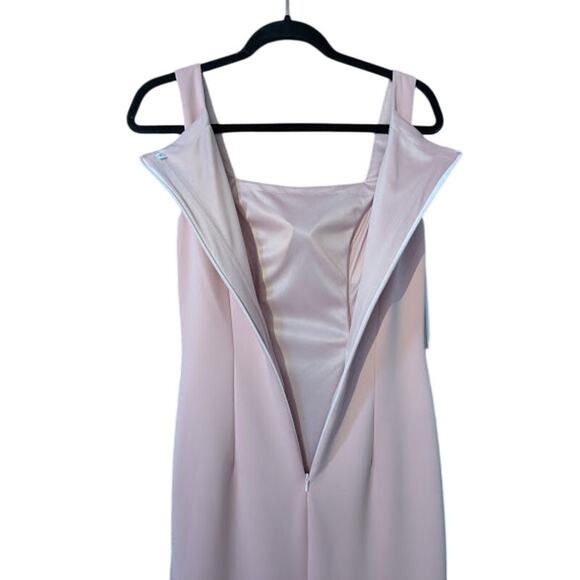 TERANI COUTURE womans pink rose size 2 floor length dress NWT BridalParty Formal - Picture 6 of 9
